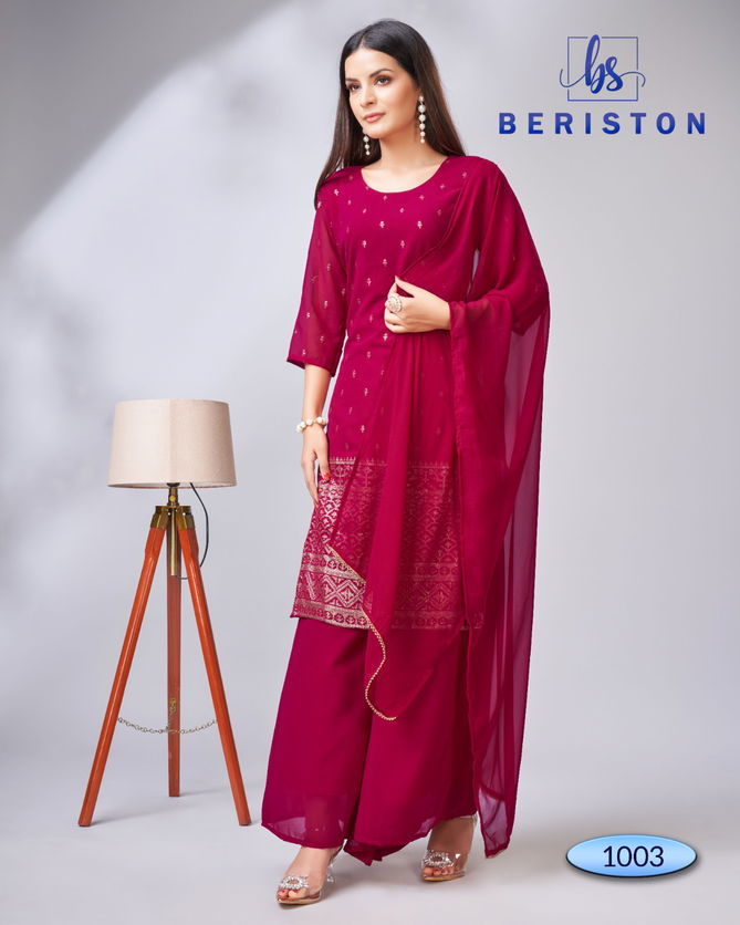 Beriston Bs Vol 10 Georgette Readymade Suits Catalog
